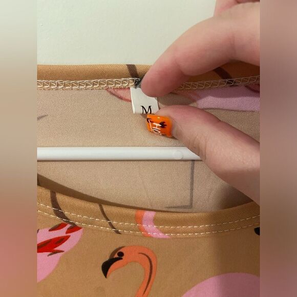 🧡Flamingo Dress - Picture 4 of 5